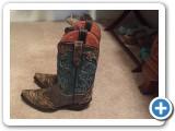 Cowboy boots from out west